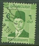 [King Farouk - Overprinted "King of Egypt and the Sudan 16th October 1951", प्रकार BV12]