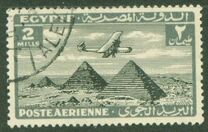 [Airmail - Airplane over Pyramids of Giza, प्रकार BK1]