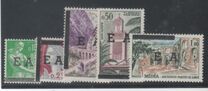 [Stamps of France Overprinted "EA" and with Bars Obliterating "REPUBLIQUE FRANCAISE", प्रकार FE1]