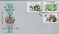 [The 25th Anniversary of Regency of Queen Elizabeth II, type FV]
