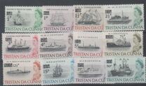 [Queen Elizabeth and Ships Stamps of 1965 Surcharged, 类型 CY]