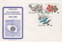 [The 75th Anniversary of the Rotary International, type OO]