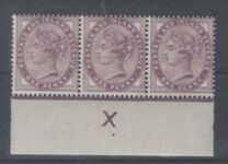 [Queen Victoria - Inscription "POSTAGE AND INLAND REVENUE", Tip AI1]
