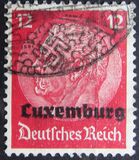 [German Empire Postage Stamps Overprinted "Luxemburg", type A6]
