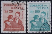 [Airmail Stamps - The Third Inter-American Indigenous Congress, type HY]