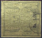 [Unissued Tiahuanacu Excavation stamps Surcharged as in "Design from Gate of the Sun", Typ KK]