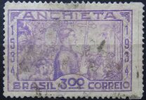[The 400th Anniversary of the Birth of Father Jose de Anchieta, type EU1]