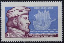 [450 Aniversario del descubrimiento del estrecho de Magallanes., tipo SY]