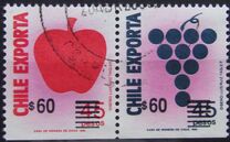 [Various Stamps Surcharged, Typ AUX]