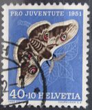 [Pro Juventute - The 50th Anniversary of the Death of Johanna Spyri - Insects, Typ VL]