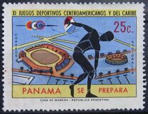 [The 11th Central American and Caribbean Games, Panama, type AAC7]