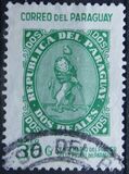 [Airmail - The 100th Anniversary of First Postage Stamps in Paraguay, Scrivi AKZ]
