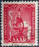 [The First Anniversary of the University of Saar, Tipi W]