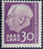 [President Theodor Heuss, 1884-1963, نوع B11]