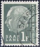 [Federal President Theodor Heuss, 1884-1963, tip L]