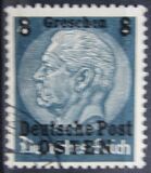 [German Empire Postage Stamps Surcharged & Overprinted "Deutsche Post OSTEN", type A1]