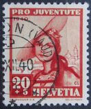 [Pro Juventute - Gottfried Keller - Costumes, प्रकार OA]