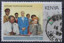 [The 10th Anniversary of "Nyayo" Era, type QW]