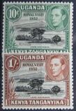 [Visit of Queen Elizabeth II (as Princess) and Duke of Edinburgh - Previous Issues of 1935 Overprinted "ROYAL VISIT 1952", type R4]