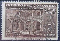 [Airmail - The 9th Pan-American Congress, Bogota, Tipi OY]