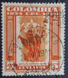 [The 75th Anniversary of U.P.U. - Inscribed "1874 UPU 1949" - Orchids and Cityscapes, Tip RI]