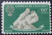 [Airmail - World Refugee Year, type AAE]