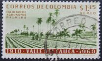 [Airmail - The 50th Anniversary of Valle del Cauca, type ABK]