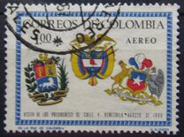 [Airmail - Visits of Chilean and Venezuelan Presidents, тип AEQ1]