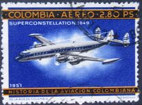 [Airmail - "History of Colombian Aviation", тип AET]