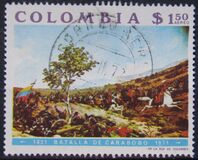 [Airmail - The 150th Anniversary of Battle of Carabobo, प्रकार AJL]
