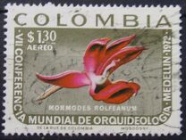 [Airmail - The 7th World Orchid-growers' Congress, Medellin, type AJX]