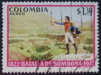 [Airmail - The 150th Anniversary of Battle of Bombona, Tüüp AKY]