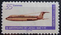 [Airmail - The 50th Anniversary of LACSA (National Airline), Tip ANG]