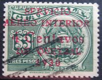 [Airmail - Issues of 1926 Overprinted "SERVICIO AEREO INTERIOR 1930" and Surcharged, type FO]
