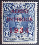 [Airmail - Issue of 1929 Overprinted "AEREO INTERIOR 1934", type GE]