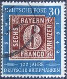 [The 100th Anniversary of the German Stamp, type D]