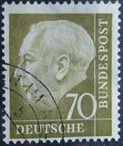 [Freimarken: Bundespräsident Theodor Heuss, Typ AV20]