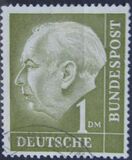 [Freimarken: Bundespräsident Theodor Heuss, Typ AV23]