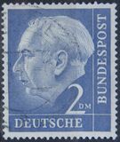 [Freimarken: Bundespräsident Theodor Heuss, Typ AV24]
