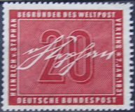 [The 125th Anniversary of the Birth of Heinrich von Stephan, tyyppi BX]