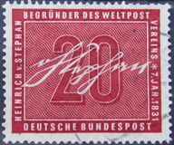 [The 125th Anniversary of the Birth of Heinrich von Stephan, tyyppi BX]