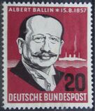 [The 100th Anniversary of the Birth of Albert Ballin, tip DC]