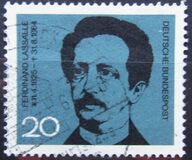 [The 100th Anniversary of the Death of Ferdinand Lasalle, type JH]