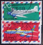 [The 50th Anniversary of the German Airmail, τύπος OD]