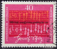 [The 300th Anniversary of the Death Heinrich Schütz, Composer, type TN]