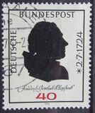 [The 250th Anniversary of the Birth of Friedrich Gottlieb Klopstock, Poet, type WB]