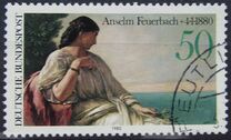 [The 100th Anniversary of the Death of Anselm Feuerbach, Painter, type AEQ]