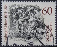 [The 100th Anniversary of the Death of Ludwig Richter, Painter, тип AKZ]