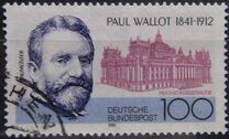 [The 150th Anniversary of the Death of Paul Wallot, Architect, type AXH]