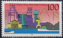 [The 275th Anniversary of the Rhein-Ruhr Habour in Duisburg, type AYD]
